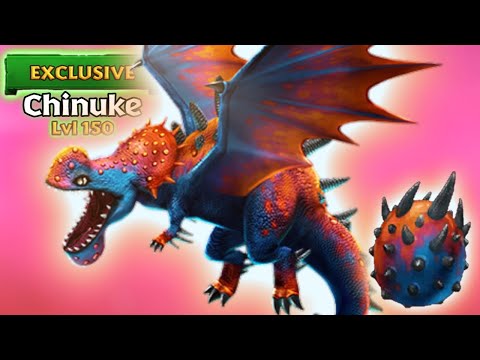 CHINUKE - New Exclusive Windgnasher Max Level 150 Titan Mode | Dragons: Rise of Berk