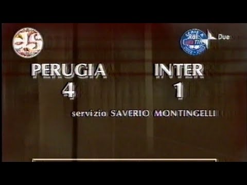 Perugia-Inter 4:1, 2002/03 - Domenica Sportiva (doppietta di Zisis Vryzas)