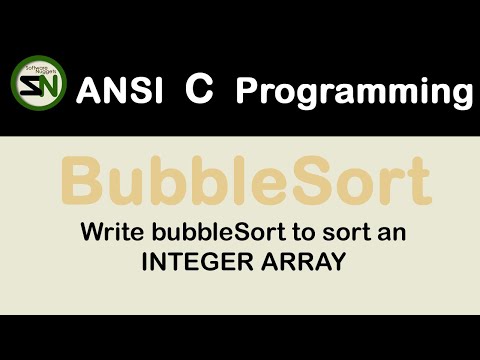 3 Bubble Sort In C Explained Logic Code Memory Visualization