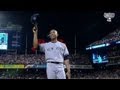 All around baseball, players and fans cheer Mariano Rivera as he trots to the mound