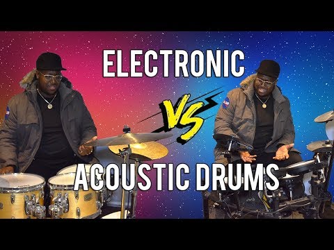 download lagu mp3 mp4 Acoustic Vs Electric Drums, download lagu Acoustic Vs Electric Drums gratis, unduh video klip Acoustic Vs Electric Drums
