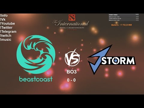 🔴 [RU] beastcoast VS J.Storm - The International 2019: NA Qualifier Playoff BO3