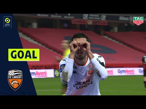 Goal Adrian GRBIC (82' - FC LORIENT) OGC NICE - FC LORIENT (2-2) 20/21