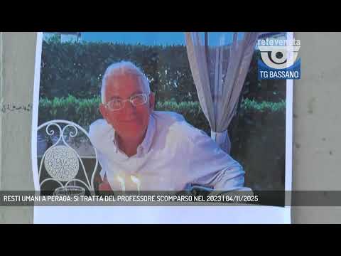 HUMAN REMAINS FOUND IN PERAGA: THEY ARE THE PROFESSOR WHO DISAPPEARED IN 2023 | November 4, 2025