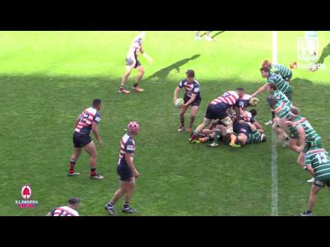 2016 IDRU 1st Grade Grand Final Highlights - Woonona Shamrocks Vs University