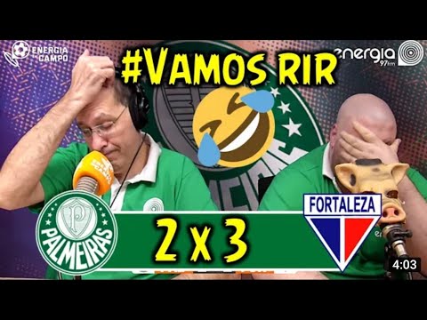 Reações energia FM 97- Palmeiras 2 x 3 Fortaleza - campeonato Brasileiro