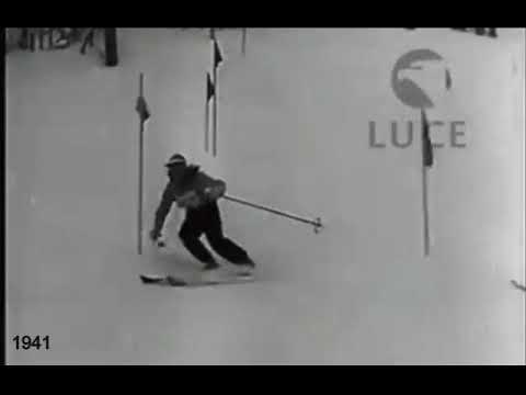 MONDIALI DECLASSATI DI CORTINA 1941 RICOSTRUZIONE ORO DI CELINA SEGHI SLALOM
