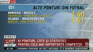 ALTE PONTURI: Joi mizam pe fotbal si baschet » 8 predictii!