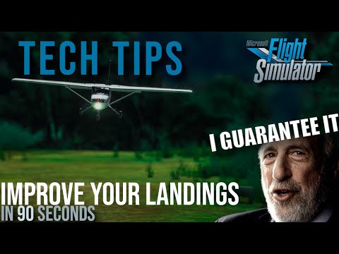 90 Seconds to Buttery Smooth Landings in MSFS: Do this NOW!