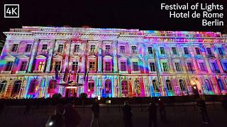 Berlin Festival of Lights 2026 ✨ Magical 'Hotel de Rome' Light Installation 4K