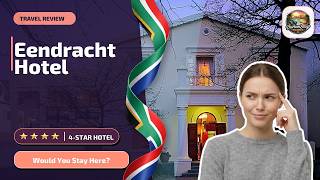 Eendracht Hotel - Would You Stay Here? | Stellenbosch, South Africa🛏️