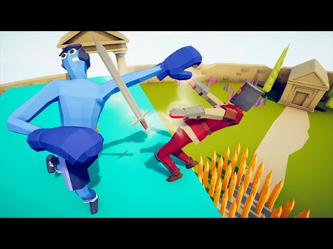 Boxer And Butcher Vs Each Group Of Two 🥊 | Totally Accurate Battle Simulator TABS