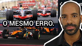 A MCLAREN REPETE O MESMO ERRO DE 2007 e um papo sério sobre KIMI ANTONELLI - O PÓS-GP DO CATAR