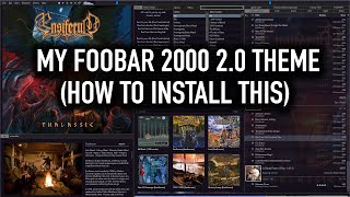 Video thumbnail for My Foobar2000 2.0 2024 Theme | Download & Install! by Tek Syndicate