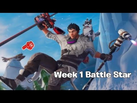 SEASON 7 WEEK 1 BATTLESTAR LOCATION - SNOWFALL CHALLENGES SECRET SKIN
