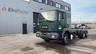 MAN 27.364 (STEEL SUSP. / LAMES / BIG AXLE / GRAND PONT / 6 CYLINDER chassis truck | Image 4 - Autoline