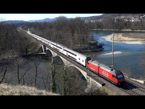 IR 36 nach Flughafen Zurich und IR 16 nach Bern