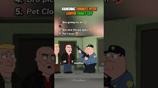 Ranking Funniest Peter Griffin Family Guy 😂