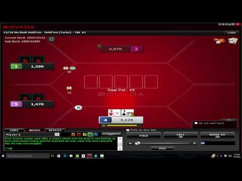 Bovada 6 Max Turbo SnG (stragegy)