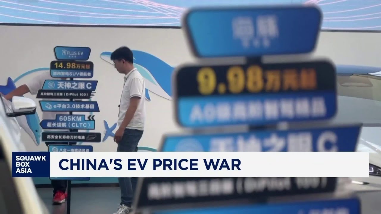 China EV price war flags possible financial stress in domestic auto industry