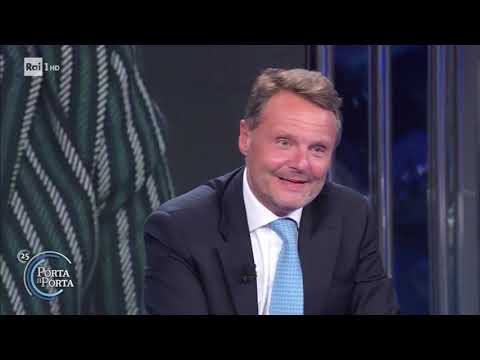 Marco Cossolo a Rai1 - Porta a Porta (in onda il 9 ottobre)