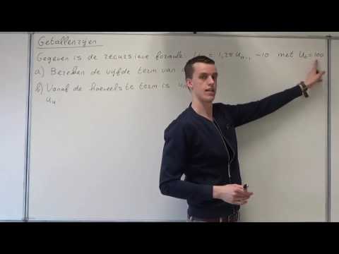 Number sequences (VWO mathematics A/C)