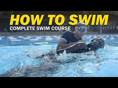 How Adults Can Learn to Swim Fast | Complete Beginner Swimming Lesson ...