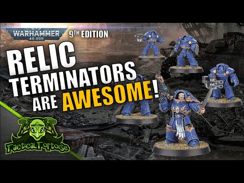 Space Marine Relic Terminators are SWEET! - Relic Terminators Tactics & Review | Datasheet Deep-Dive