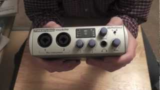 Video thumbnail for Presonus FireStudio Mobile Unboxing by kryodawg