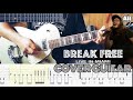 BREAK FREE HILLSONG COVER GUITAR TABS ANDERS HEREDIA