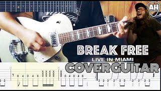 BREAK FREE - HILLSONG | COVER GUITAR + TABS - ANDERS HEREDIA