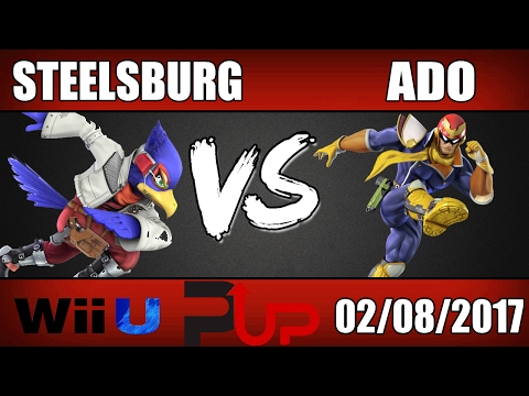 Steelsburg (Falco) vs Ado (Captain Falcon) - Wii U Winners Round 1 - SOS