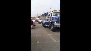 preview picture of video 'Boonton Fire Department  Labor day parade, closing 2013'
