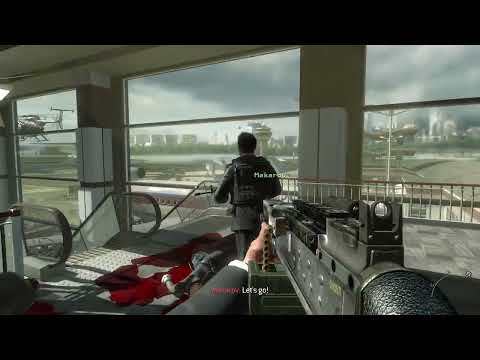 Call of duty Moderrn Warfare 2 , cena do aeroporto