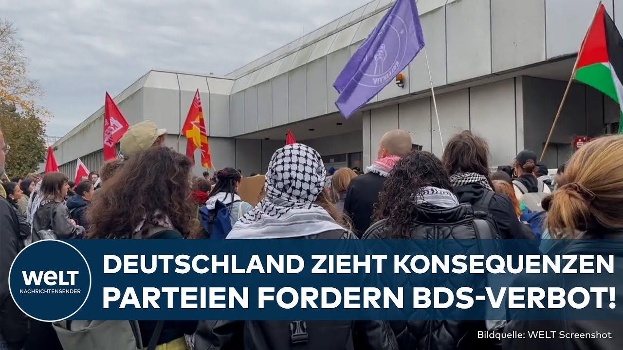 ANTISEMITISMUS IN DEUTSCHLAND: Ampel-Parteien fordern schärfere Gesetze und BDS-Verbot!