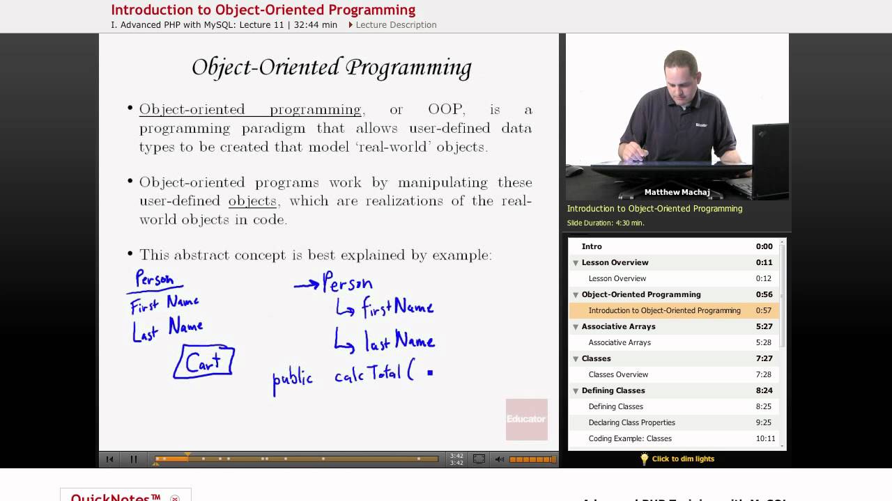 PHP with MySQL - Object Oriented Programming
