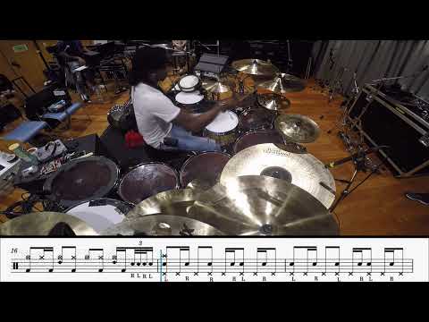 ReD Cam / Doom Dada Japan Drum Vid - Bennie [Ro] Rodgers II (Drum Transcription) (Drumsheet)