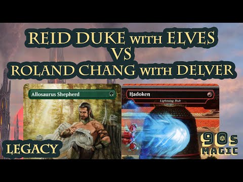 Reid Duke Elves vs UR Delver [MTG Legacy]