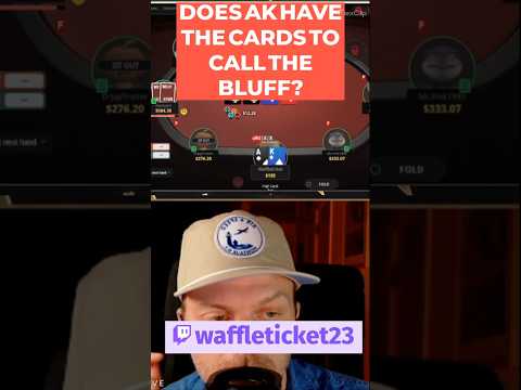 Big Bluff or Big Mistake With Ace King? #gamblingschool #pokertournament #pokerstrategy #nolimit