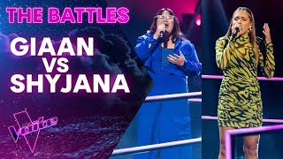 Giaan V Shyjana: Justin Bieber's 'Hold On' | The Battles | The Voice Australia