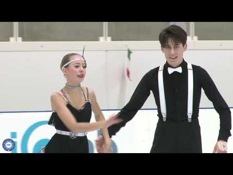 Camp. Ita. 2020: Noemi Maria TALI - Stefano FRASCA - Junior Dance - Rhythm Dance