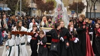 preview picture of video 'Pocesión Infantil Semana Santa de Albacete'