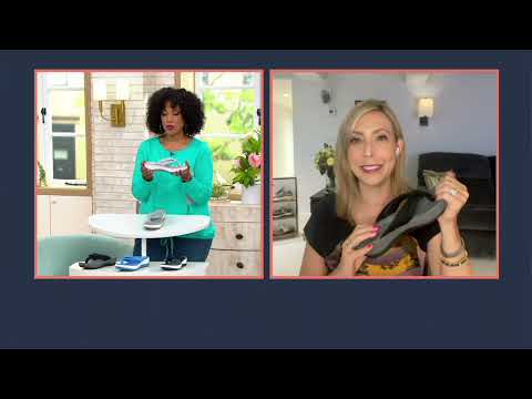 Clarks Cloudsteppers Jersey Thong Sandals - Arla Kaylie on QVC