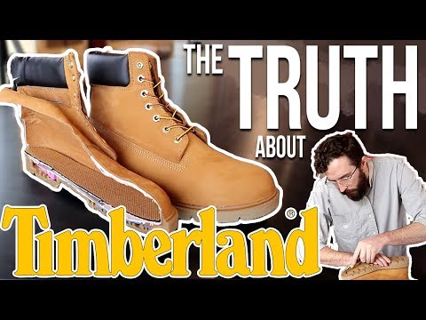 Timberland Boots - (CUT IN HALF) - REVIEW of 6 inch Timberlands