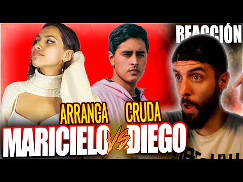 EMPEZABA FUERTE la COSA 😏 ESPAÑOL Reacciona a MARICIELO vs DIEGO MC | Duelo de 8