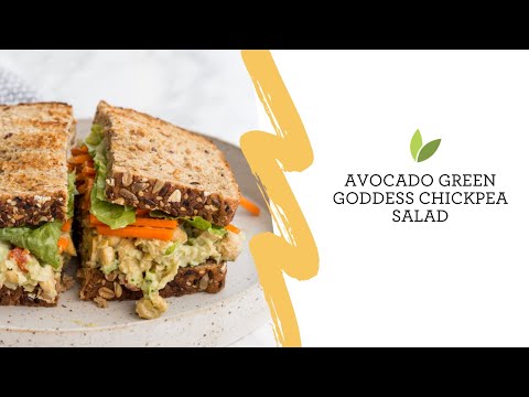 Avocado Green Goddess Chickpea Salad | Inspiralized