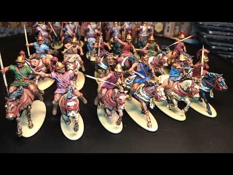 Victrix Roman and Greek 28mm Cavalry.And something different.