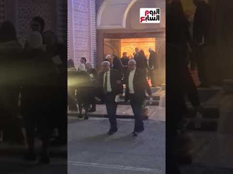 عزاء الإعلامية الراحلة ليلى رستم بمسجد الشرطة في الشيخ زايد