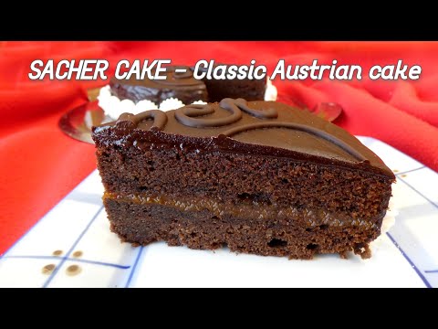 DELICIOUS SACHER CAKE - The classic Austrian cake - DIVNA SACHER TORTA / pravi Austrijski klasik
