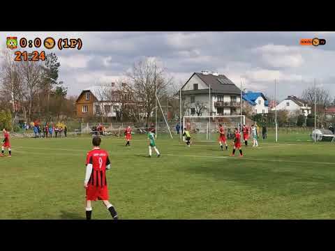 Azalia Brzóza Królewska - Sokół Hucisko 0:1 (0:0) skrót meczu 25.04.2021r.